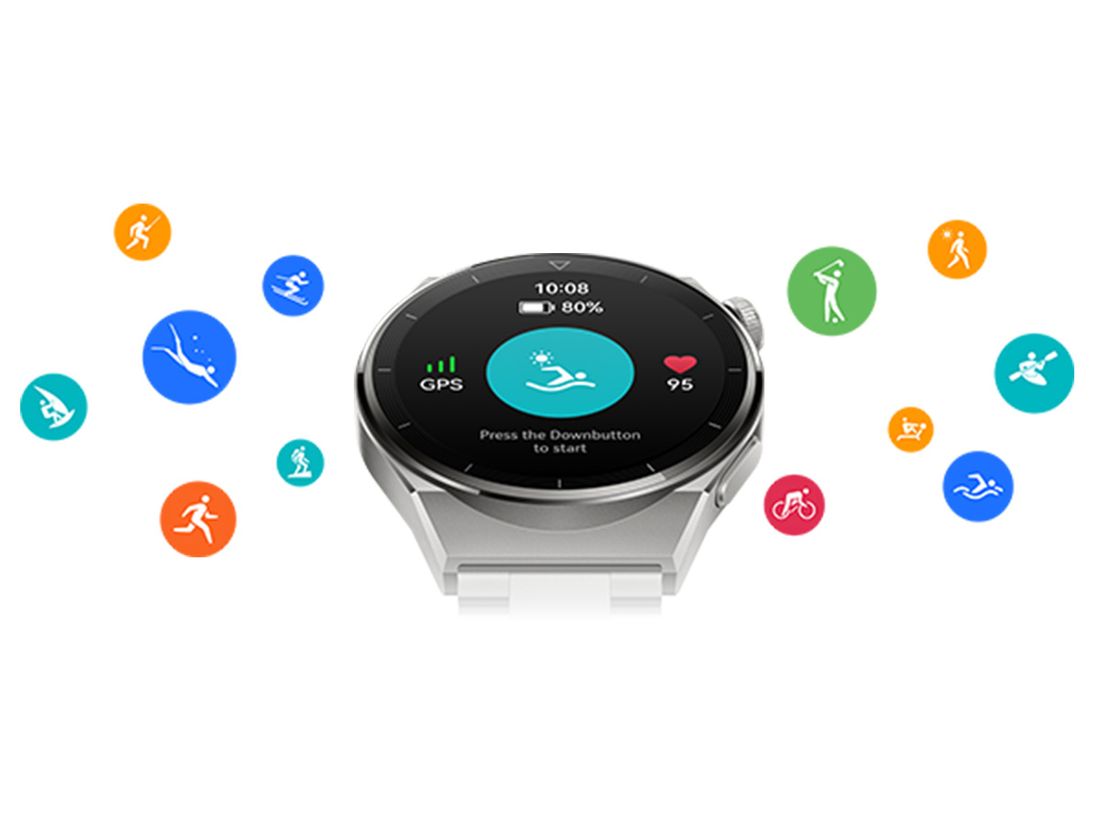Huawei Watch Gt3 Pro 46MM Titanyum Kasa