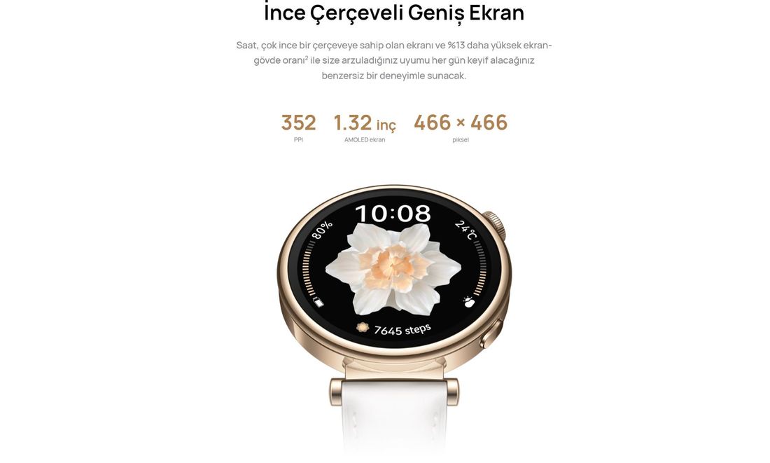 Huawei Watch GT4 46 mm Modeli - Akıllı Saat, Sağlık Takibi ve Bağlantı Özellikleri