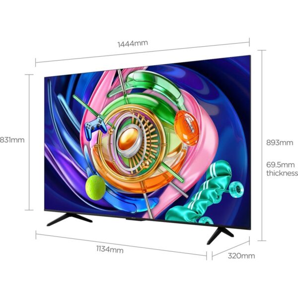 iFFALCON 65U85A 65” 165 Ekran Uydu Alıcılı 4K Ultra HD Google QD-MiniLED Dimming TV