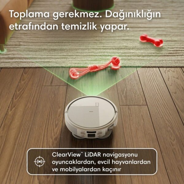 iRobot Roomba Plus 515 Combo Robot Süpürge ve Paspas + Autowash Istasyonu (Beyaz)