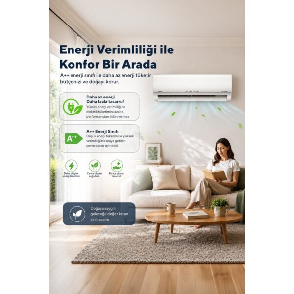 Kumtel Matsu KMSAC-12 A++ Inverter Duvar Tipi Split Klima (Montaj Dahil)