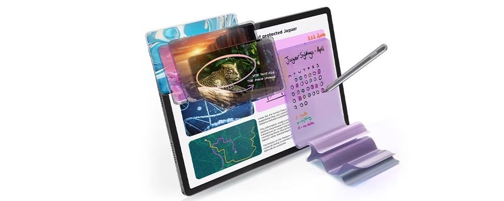 Lenovo Idea Tab Pro 12.7 inç 3K UHD Mat Edition 8GB Ram 128GB Hafıza Luna Gri Tablet (ZAE50038TR)