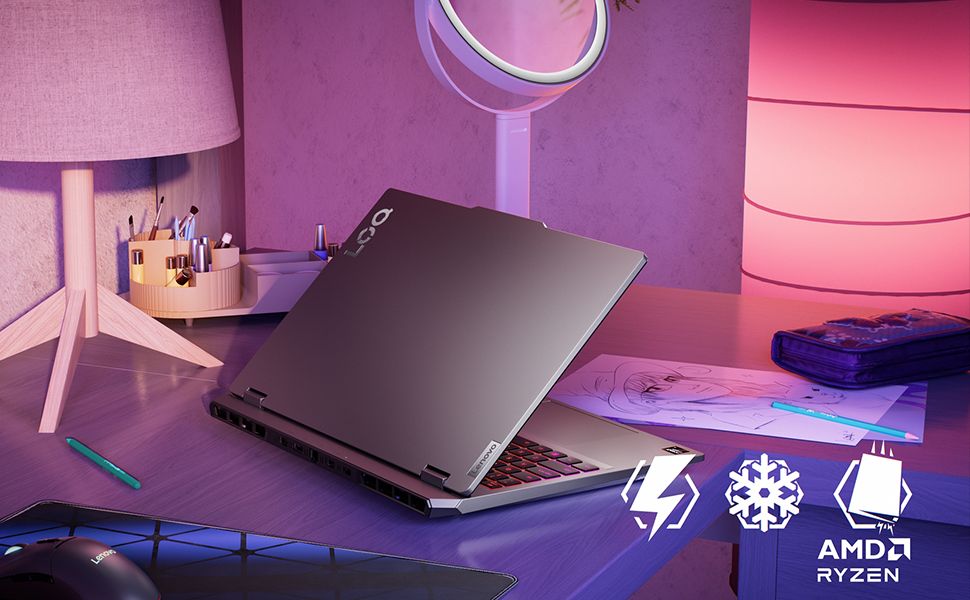 Lenovo LOQ AMD Ryzen 7 250 16GB 512GB SSD RTX5050 Freedos 15.6" FHD Taşınabilir Bilgisayar 83JG008VTR