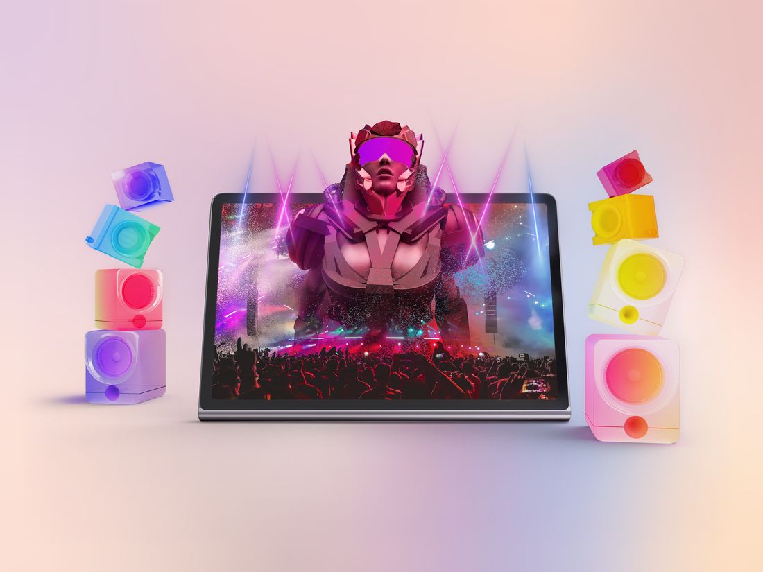 Lenovo Tab Plus 8gb 256GB 11.5" 2k Jbl Hoparlörlü Tablet + Kılıf ZADX0152TR -Gri