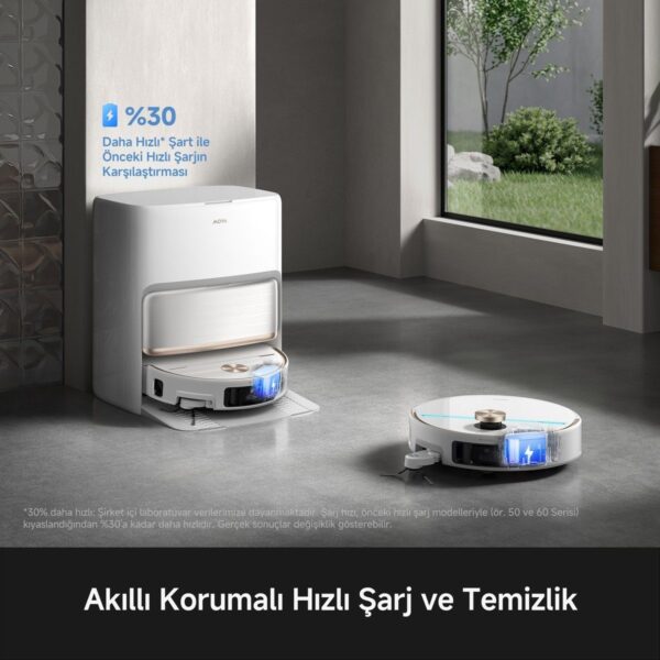 Mova V70 Ultra Complete, 42.000 Pa Emiş Gücü, 17 cm Uzayabilen Maxireachx Mop, 3 Yıl Garanti