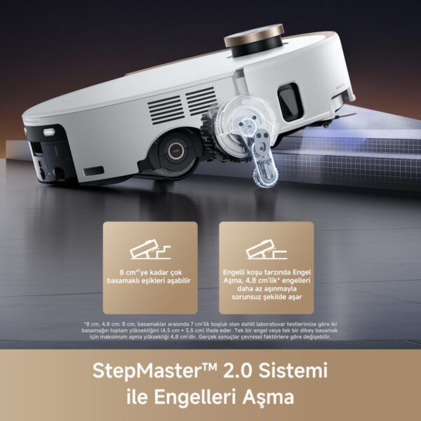 MOVA Z60 Ultra Roller Complete Robot Süpürge, 28.000 Pa Emiş Gücü, 3 Yıl Garanti