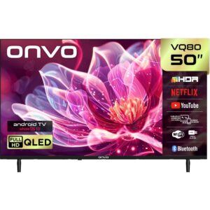 Onvo 50VQ80F2FA 50'' 127 Ekran Uydu Alıcılı Full HD WhaleOS QLED TV HBCV0000DIO1ZO