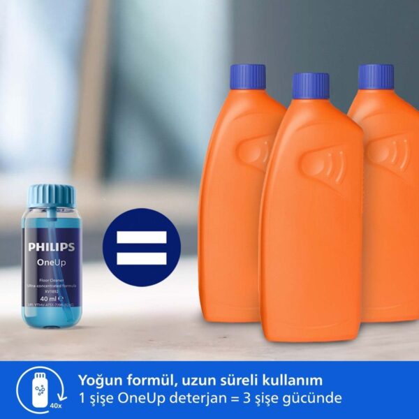 Philips 5000 Serisi OneUp Elektrikli Mop, 360° başlık ile zahmetsiz kullanım, (XV5113/01)