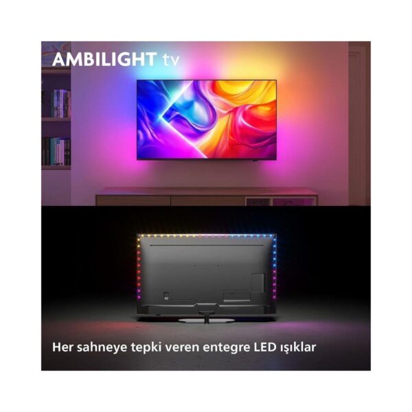 Philips The One 55PUS9000 55″ 140 Ekran Uydu Alıcılı 4K Ultra HD Smart Ambilight QLED TV
