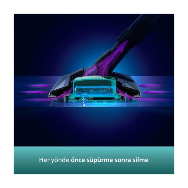 PHILIPS XC8349/01 AQUA PLUS 25.2 V DIKEY SARJLI SUPURGE