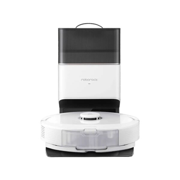 Roborock Q8 Max Plus Çöp Istasyonlu 5500PA Emiş Güçü Akıllı Robot Süpürge – Beyaz