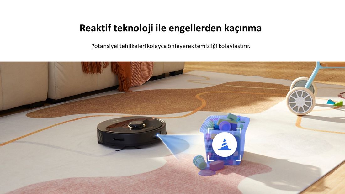 Roborock Vacuum Cleanner Q8 Max Robot Süpürge