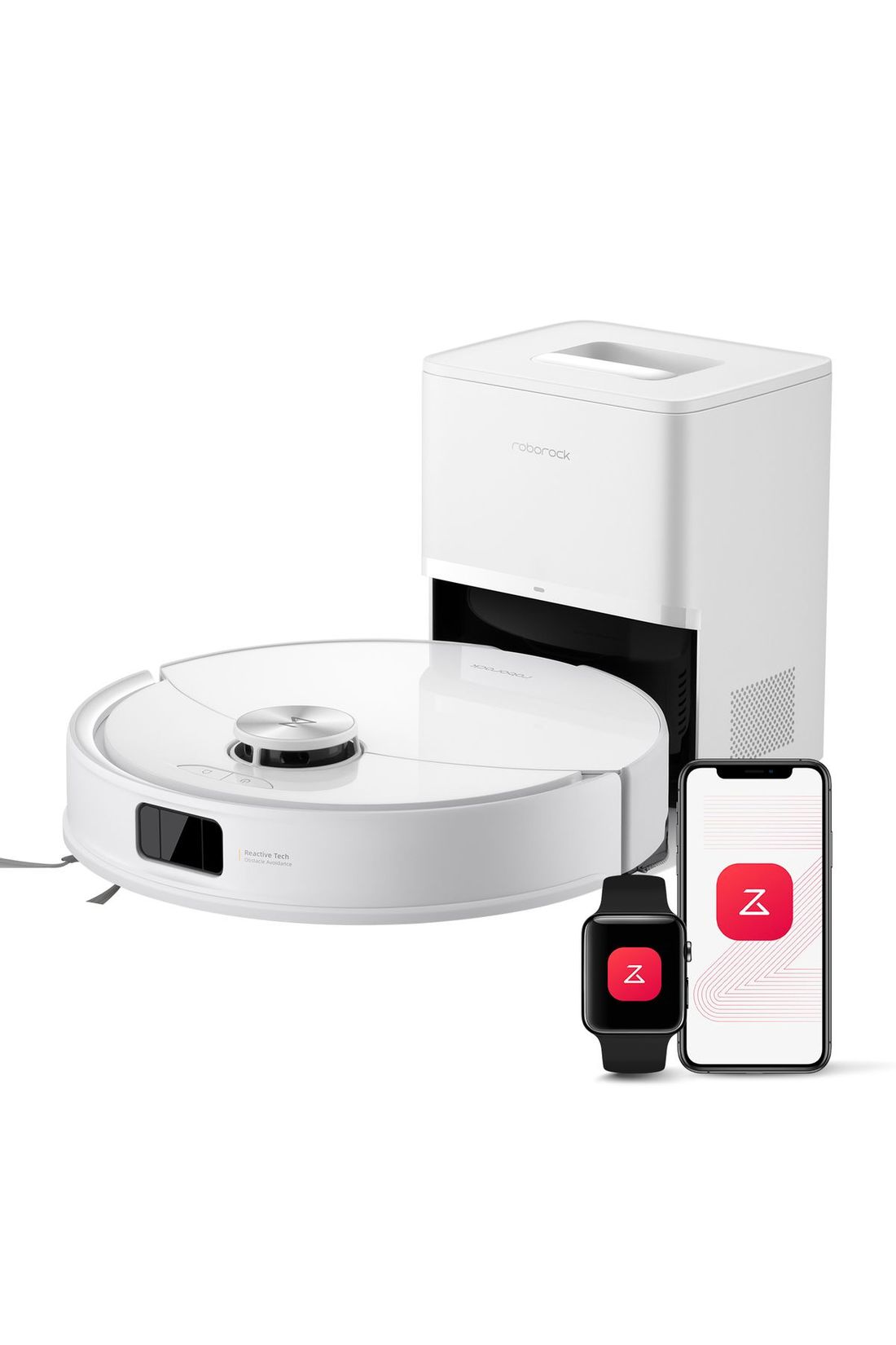 S8 Pro Plus Akıllı Robot Süpürge - Beyaz