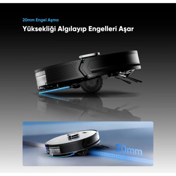 Şımart katya V Akıllı Robot Süpürge 15000PA Güçlü Emiş Gücü 6400MAH Yüksek Batarya