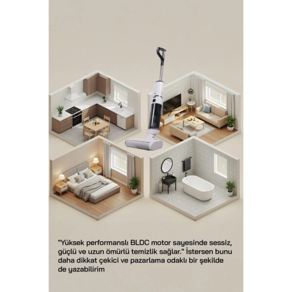 Sinbo Sfc-4106 Beyaz Islak – Kuru Yer Temizleme Makinesi 0.5 lt Toz Haznesi ve Güçlü Emiş Teknolojisi