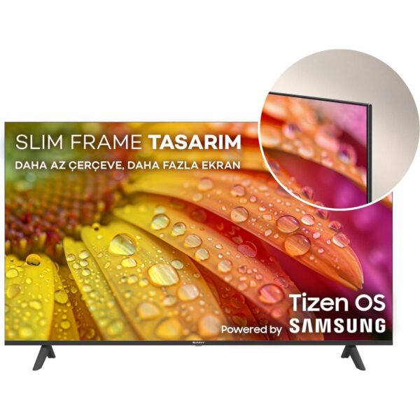 Sunny SN55QUPRL-T08I PERLA 55” 139 Ekran Uydu Alıcılı 4K Ultra HD Smart Tizen QLED TV
