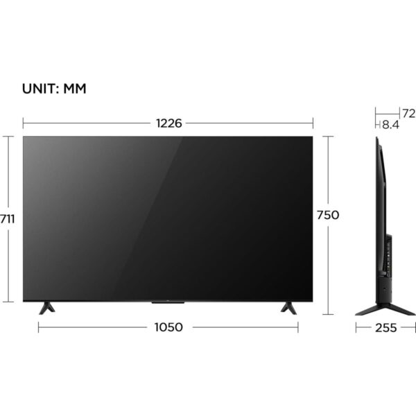 TCL 55V6B 55” 138 Ekran Uydu Alıcılı 4K Ultra HD Google TV