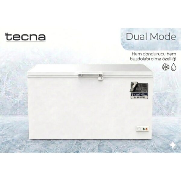 Tecna TYE 5469 Dual 469 Lt. Sandık Tipi Derin Dondurucu