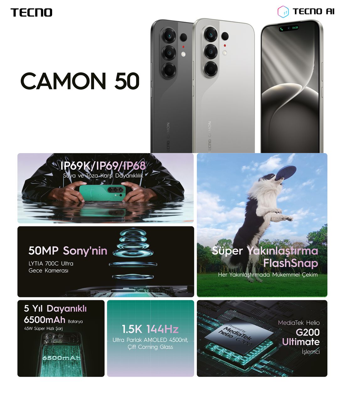 Tecno Camon 50