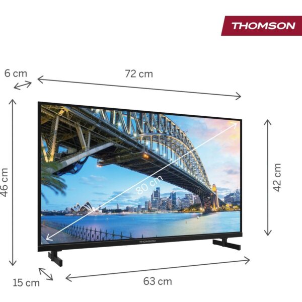 THOMSON 32HG2S15K 32″ 82 Ekran Uydu Alıcılı Full HD Google Smart LED TV