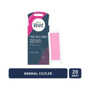 Veet Professional Sir Ağda Bandı Yüz Bölgesi Normal Ciltler 20'li SGDEGVEETYUZ