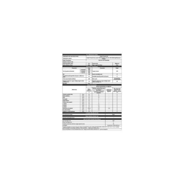 Vestel CDL701 E Nf Duomode Dikey Derin Dondurucu 279 lt Enerji Sınıfı F Çekmeceli Tip