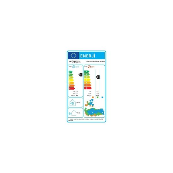 Windsor 242 A++ 24000 BTU Duvar Tipi Klima