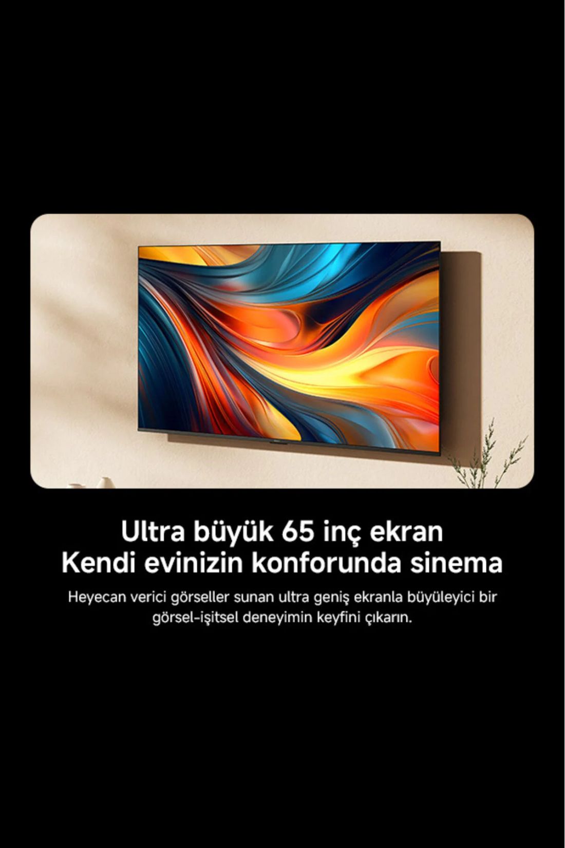 Xiaomi TV A 55 2026 - 55" 140 4K Ultra HD Google Smart AirPlay Destekli Uydu Alıcılı TV