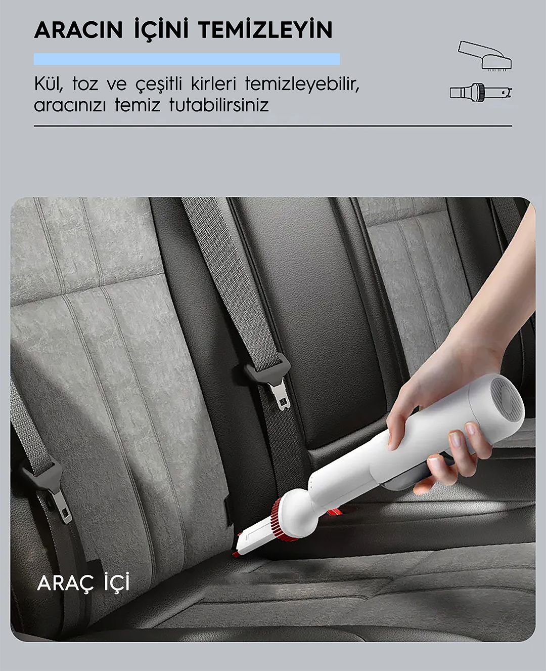 Yasomi M25 Max Kablosuz El Süpürgesi ve Evcil Hayvan Kiti 14000 Pa